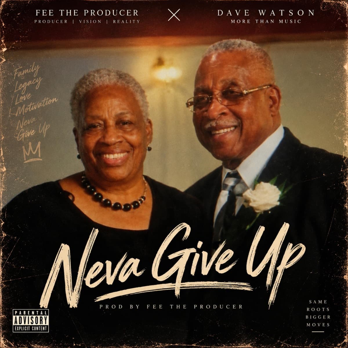 Neva Give Up (feat. Dave Watson) cover art