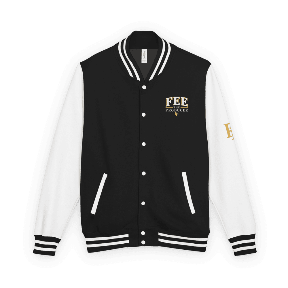 Studio Letterman in Jet black / arctic white, Printful product mockup